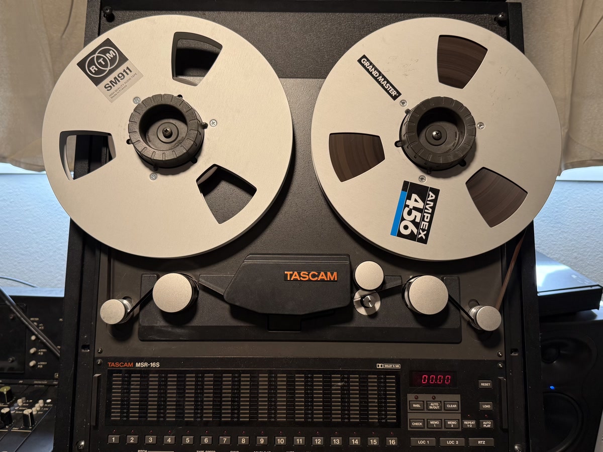 TASCAM MSR-16 reel-to-reel tape machine